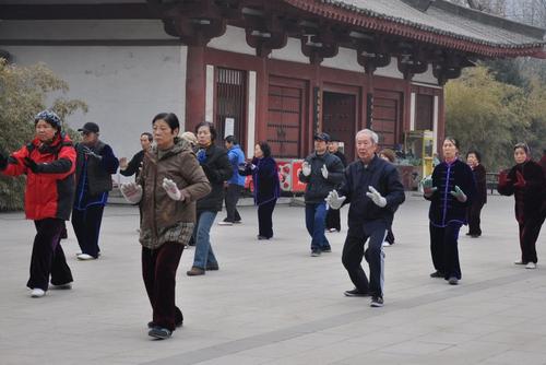 老年健身養生 首選太極運動