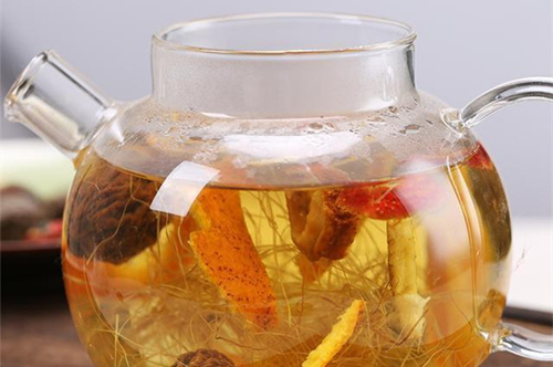 玉米須山楂茶