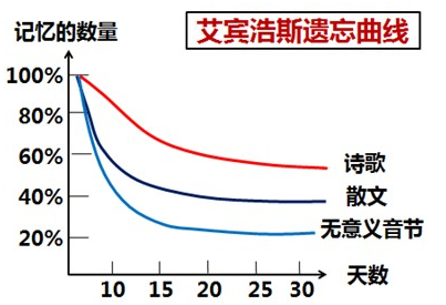 記憶規律 提高記憶力的日常方法