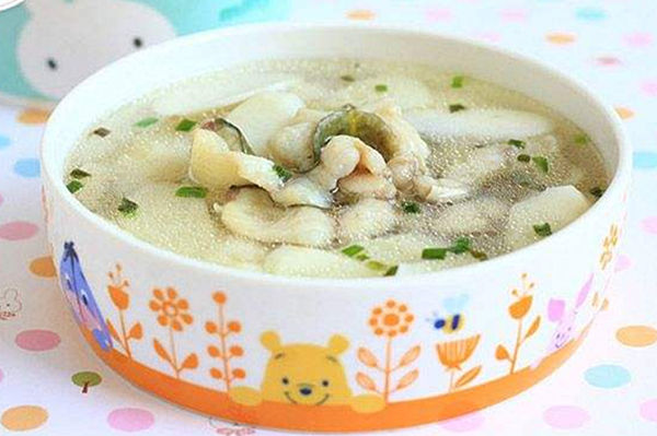 孕婦喝什麼湯暖身_冬天喝什麼湯暖身_冬日暖身湯 山藥魚片湯